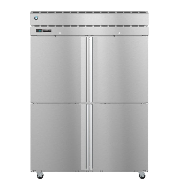 Hoshizaki PT2A-HS-HS two section pass-thru refrigerator with half stainless doors