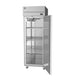 Hoshizaki R1A-FS reach-in refrigerator with the door open showing the interior