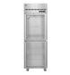 Hoshizaki R1A-HG one section reach-in refrigerator with half glass doors