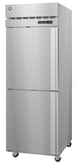 Left side view of the Hoshizaki R1A-HSL half door reach-in refrigerator