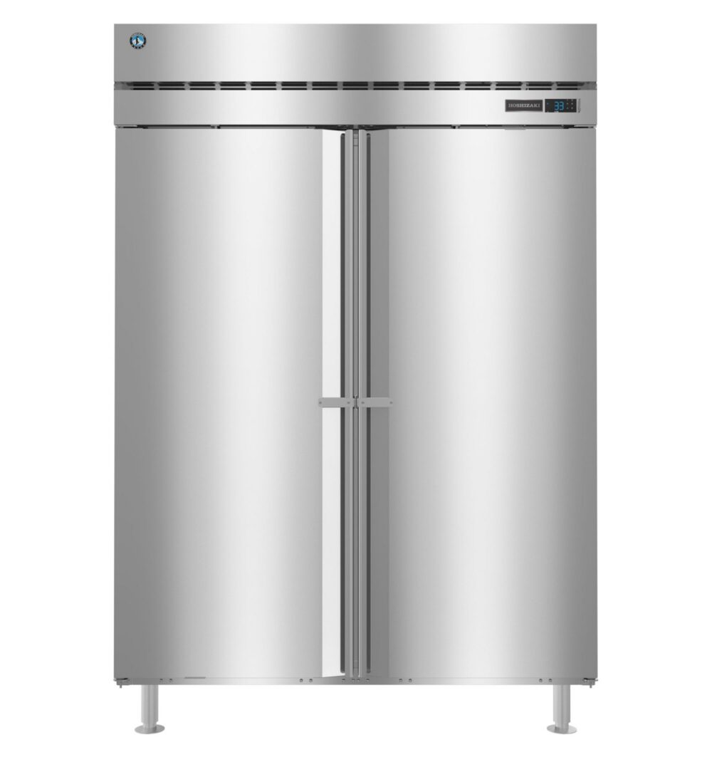 Hoshizaki R2A-FSP Steelheart Series tamper proof two section reach-in refrigerator for correctional facilities