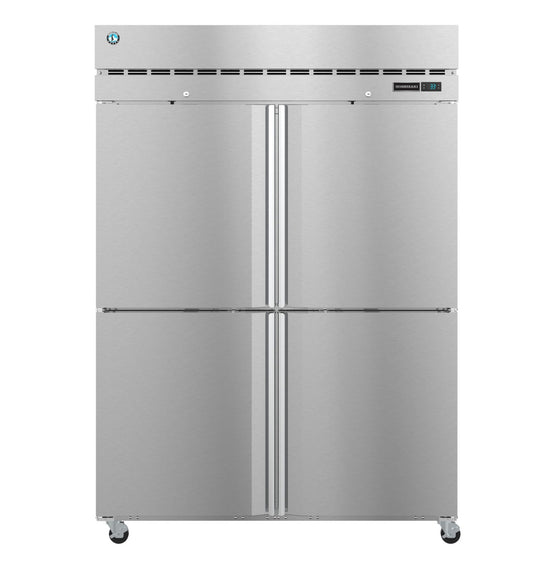 Hoshizaki R2A-HS Steelheart Series two section reach-in refrigerator with half stainless steel doors