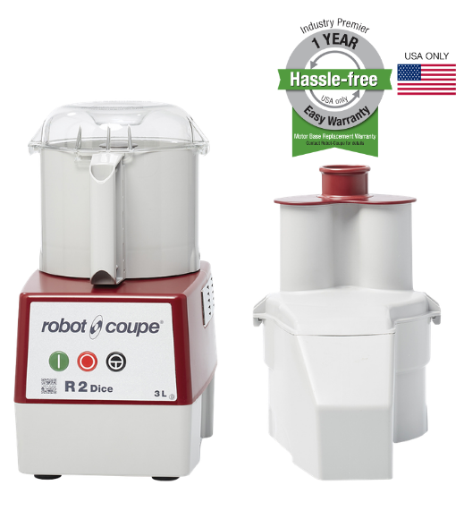 Robot Coupe R2DICE combination food processor with dicing kit