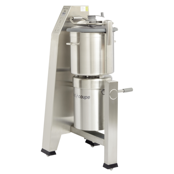 Robot Coupe R30T floor standing vertical cutter mixer with 31 quart stainless steel bowl