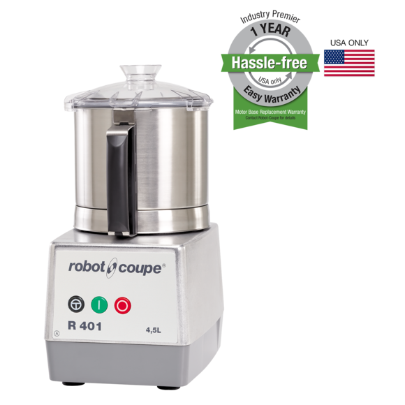 Robot Coupe R401B stainless steel vertical cutter mixer