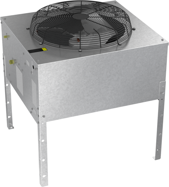 Ice-O-Matic RC206C49 remote condenser for CIM0826R49, CIM0836R49, CIM1126R49 and CIM1136R49 ice machines, left angle view