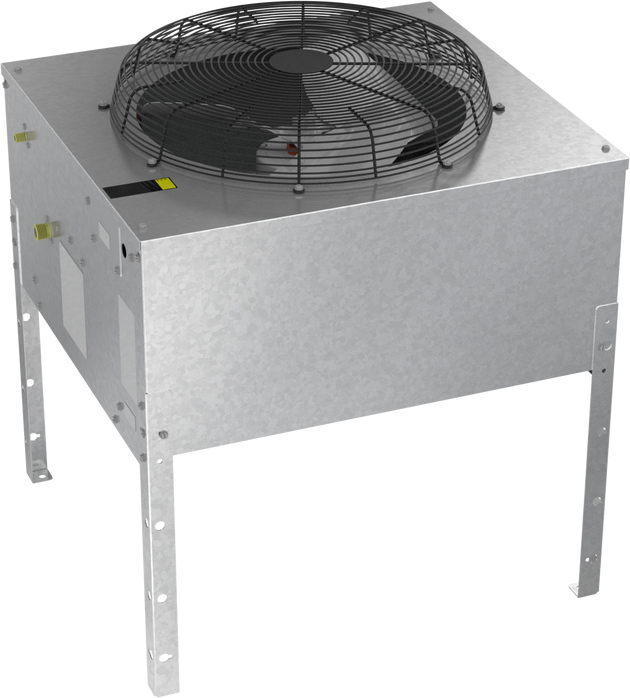 Ice-O-Matic RC206C49 remote condenser for CIM0826R49, CIM0836R49, CIM1126R49 and CIM1136R49 ice machines, left angle view