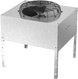Ice-O-Matic RC306C40 remote condenser, right angle view