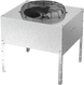 Ice-O-Matic RC306C49 remote condenser, right angle view