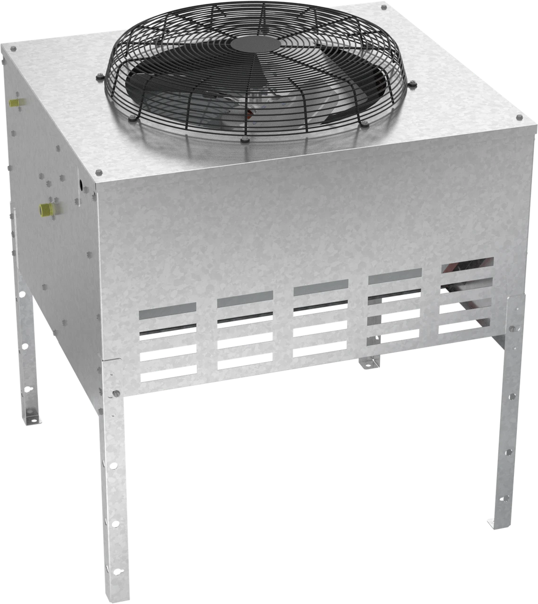 Ice-O-Matic RC406C40 remote condenser for CIM2046R and CIM2047R ice machines, left angle view