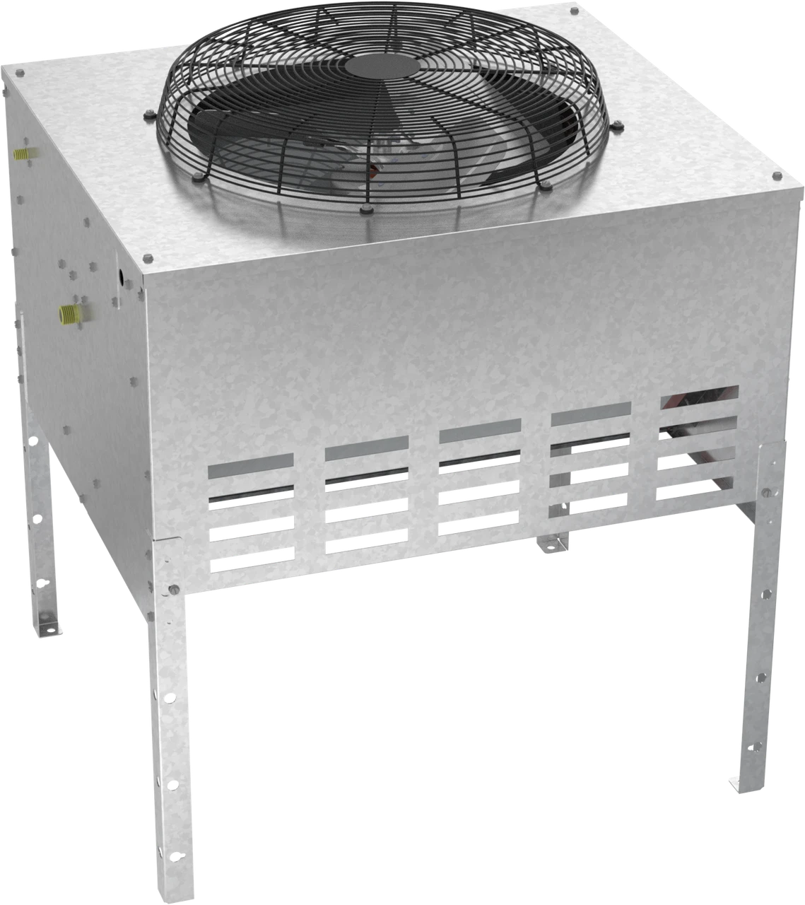 Ice-O-Matic RC406C40 remote condenser for CIM2046R and CIM2047R ice machines, left angle view