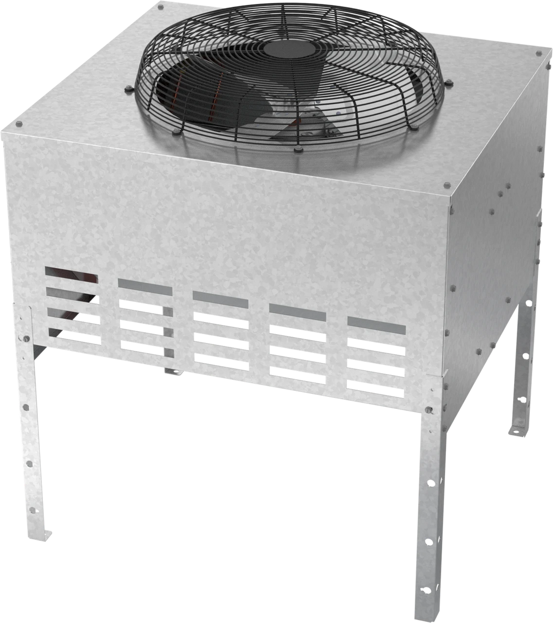 Ice-O-Matic RC406C40 remote condenser for CIM2046R and CIM2047R ice machines, right angle view