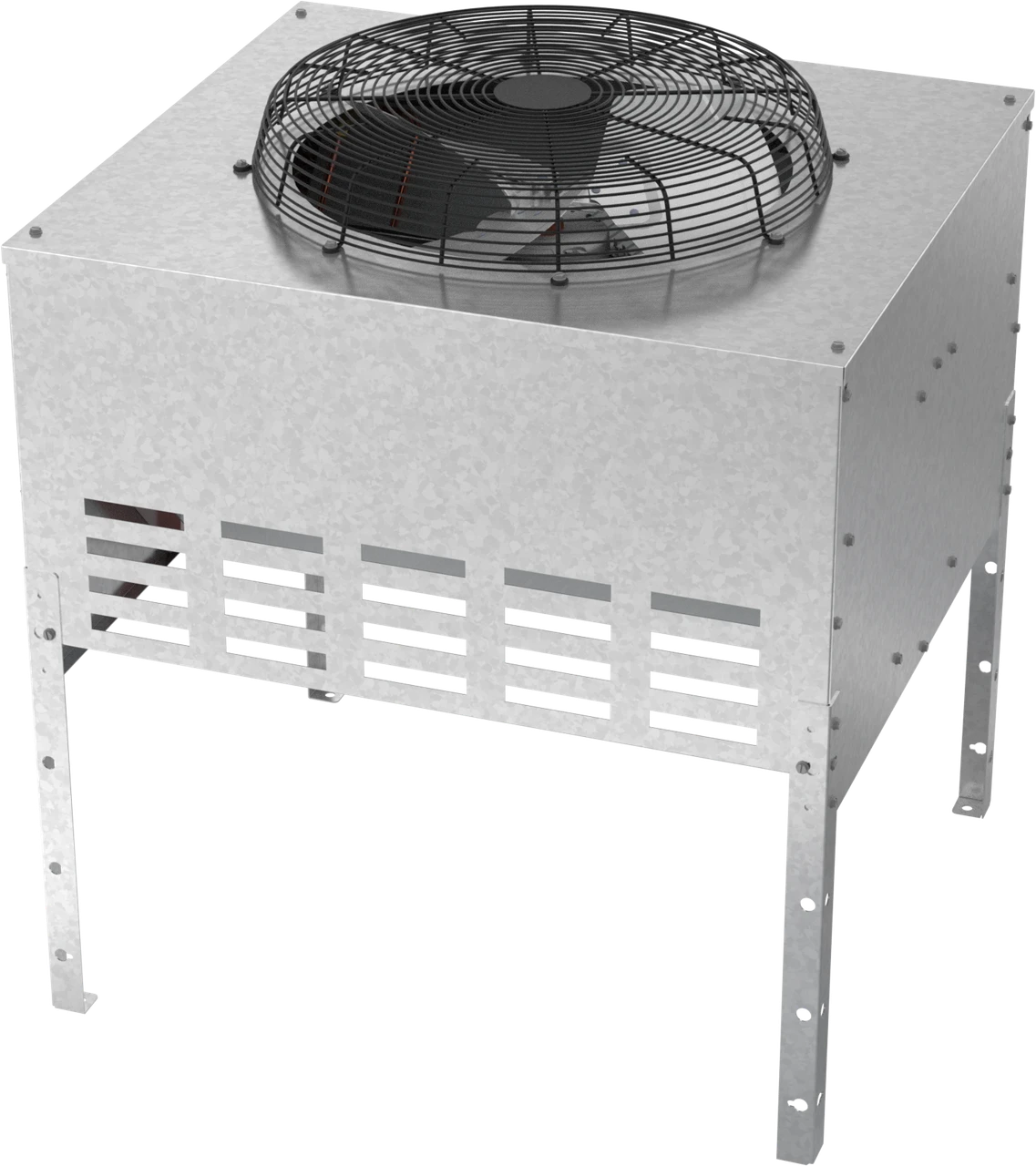 Ice-O-Matic RC406C40 remote condenser for CIM2046R and CIM2047R ice machines, right angle view