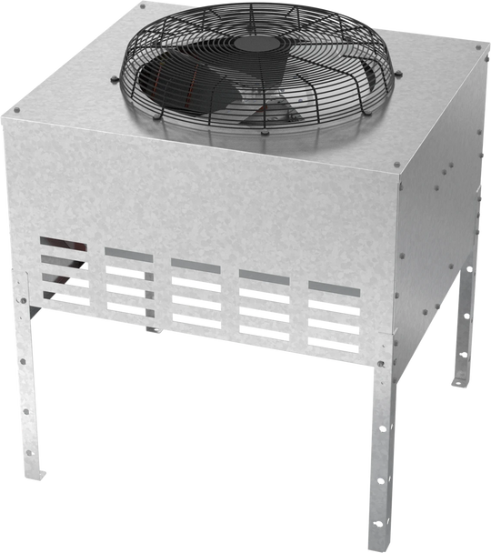 Ice-O-Matic RC406C40 remote condenser for CIM2046R and CIM2047R ice machines, right angle view