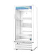 Hoshizaki RM-10-HC-WHT refrigerated merchandiser, left side view