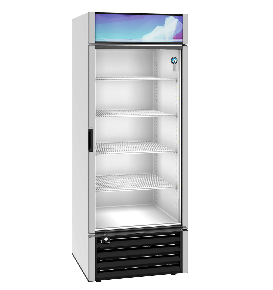 Hoshizaki RM-26-HC refrigerated merchandiser, right side view
