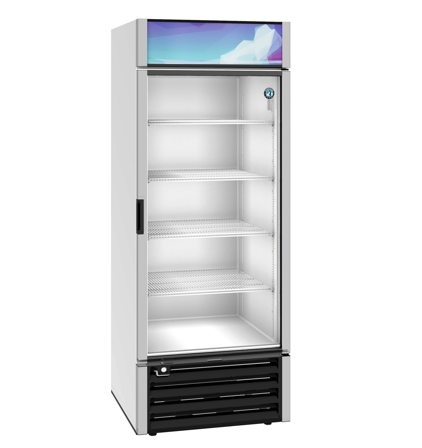 Hoshizaki RM-26-HC refrigerated merchandiser, right side view