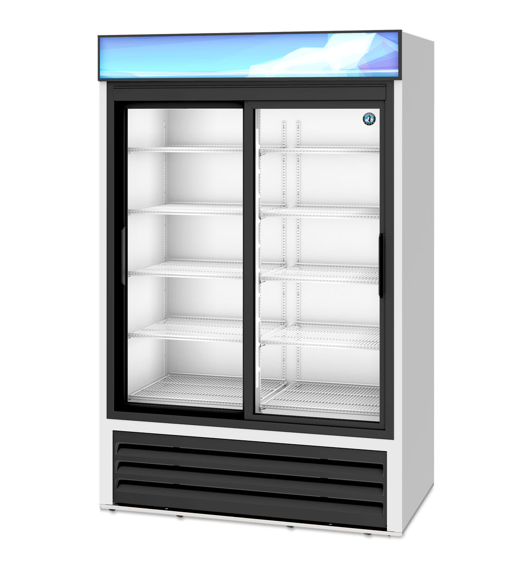 Hoshizaki RM-45-SD-HC refrigerated merchandiser, left side view
