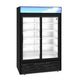 Hoshizaki RM-45-SD-HC-BLK refrigerated merchandiser, right side view