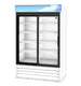 Hoshizaki RM-45-SD-HC-WHT refrigerated merchandiser, left side view
