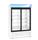 Hoshizaki RM-45-SD-HC-WHT refrigerated merchandiser, right side view