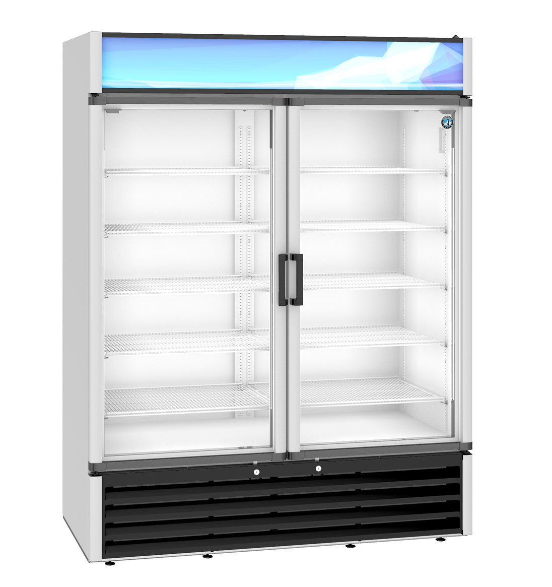 Hoshizaki RM-49-HC refrigerated merchandiser, right side view