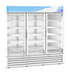 Hoshizaki RM-65-HC-WHT merchandiser refrigerator, right side view