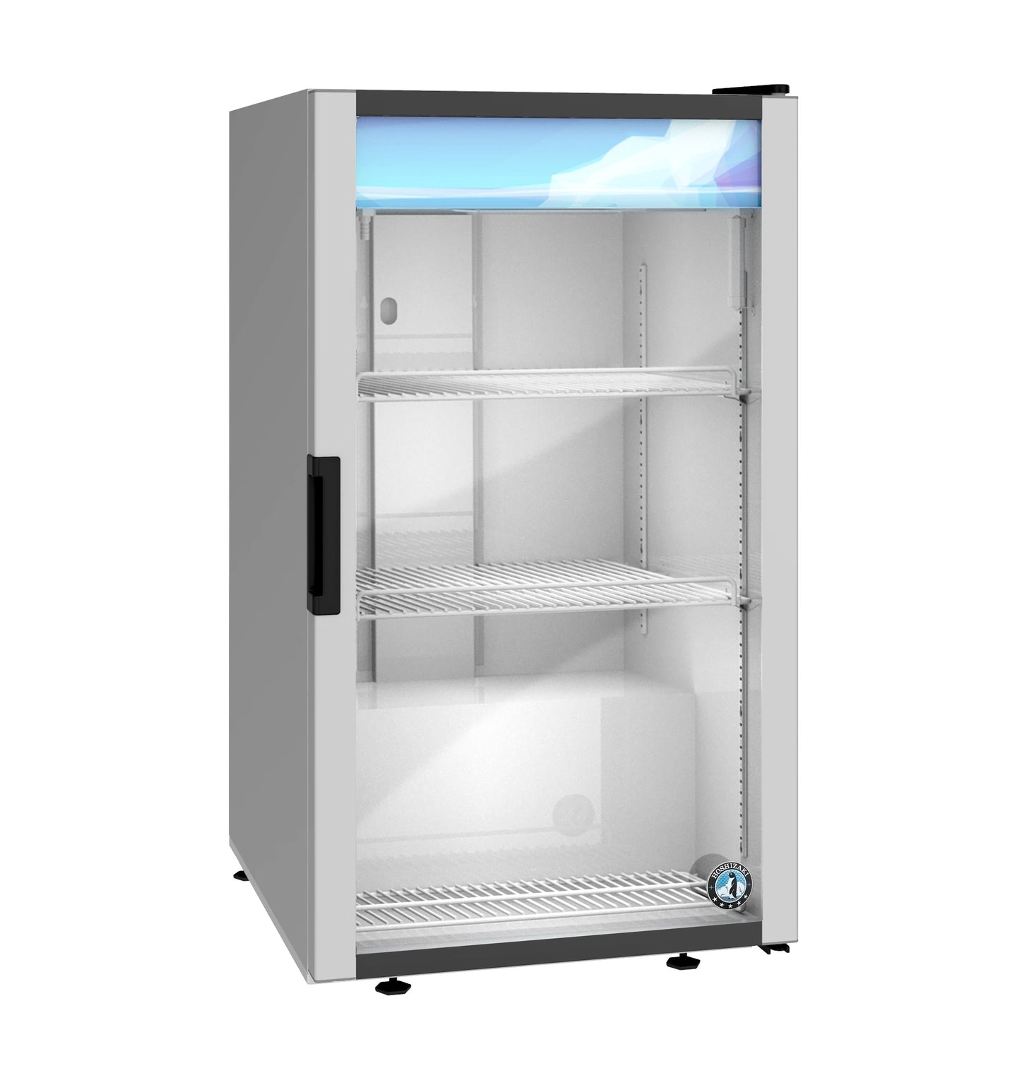 Hoshizaki RM-7-HC countertop merchandiser refrigerator, right side view