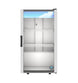 Hoshizaki RM-7-HC countertop glass door merchandiser refrigerator, front view