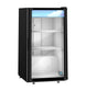 Hoshizaki RM-7-HC-BLK countertop merchandiser refrigerator, right side view
