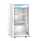 Hoshizaki RM-7-HC-WHT countertop merchandiser refrigerator, right side view
