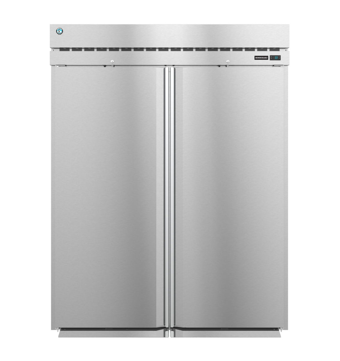 Hoshizaki RN2A-FS Steelheart two section roll-in refrigerator, front view