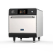 Pratica Rocket Express speed oven in stainless steel, angled view