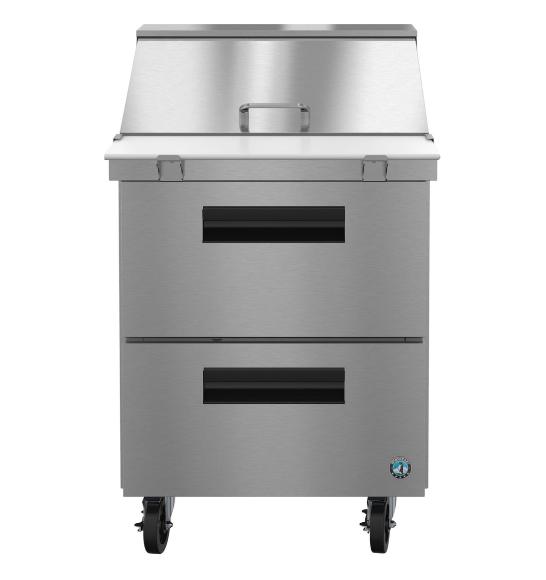 Hoshizaki SR27B-12MD2 prep table refrigerator, front view
