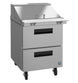 Hoshizaki SR27B-12MD2 prep table refrigerator, right side view