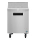 Hoshizaki SR27B-8 sandwich prep table refrigerator, front view