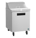Hoshizaki SR27B-8 sandwich prep table refrigerator, right side view
