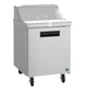 Hoshizaki SR27B-8 sandwich prep table refrigerator, right side view