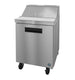 Hoshizaki SR27B-8 27 inch sandwich prep table refrigerator, Steelheart Series