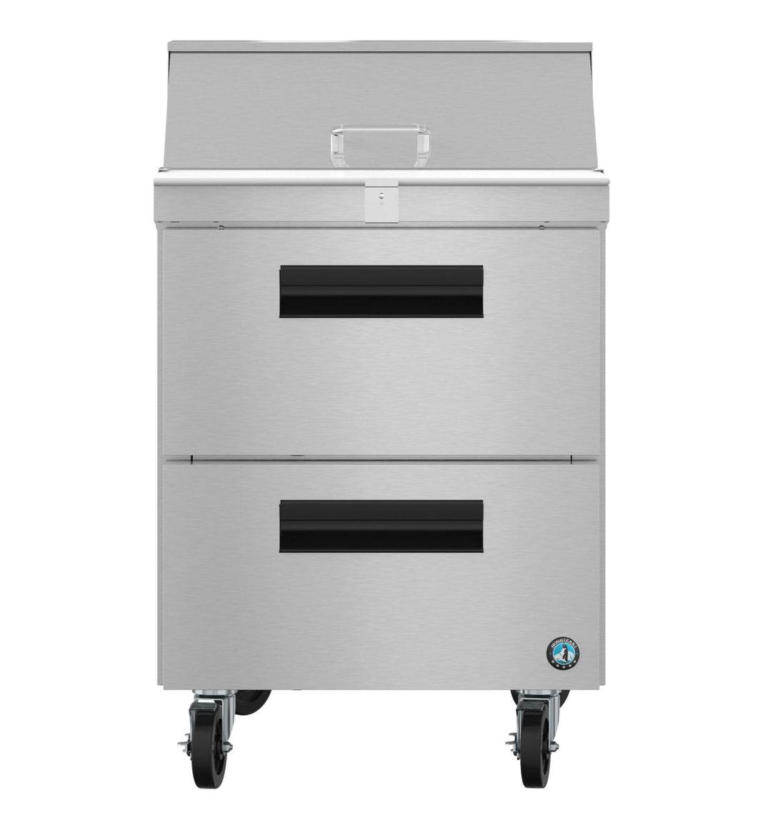 Hoshizaki SR27B-8D2 prep table refrigerator, front view