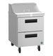 Hoshizaki SR27B-8D2 prep table refrigerator, right side view