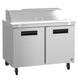 Hoshizaki SR48B-12 sandwich prep table refrigerator, right side view