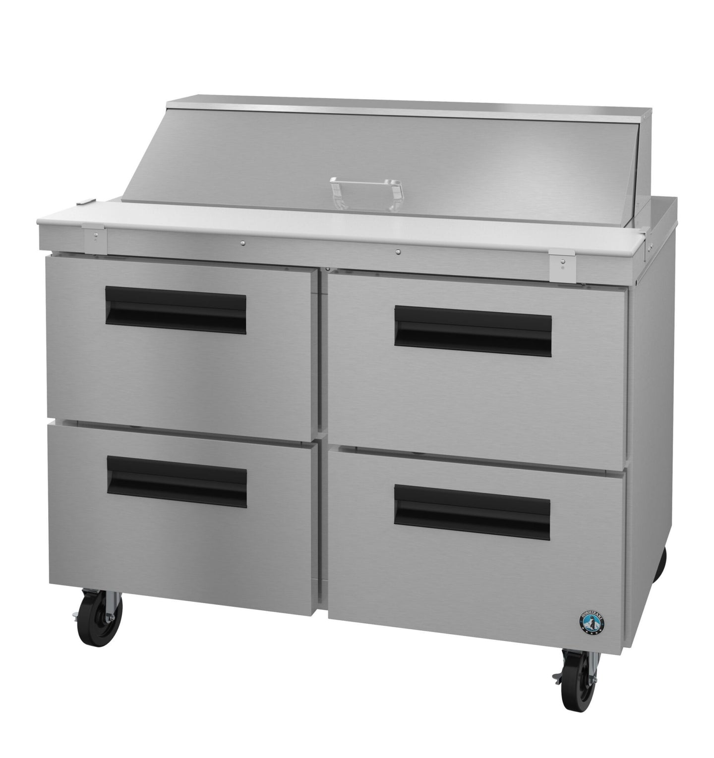 Hoshizaki SR48B-12D4 48 inch sandwich prep table refrigerator with four drawers