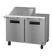 Hoshizaki SR48B-12M 48 inch two section Mega Top prep table refrigerator, Steelheart Series