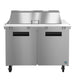 Hoshizaki SR48B-18M Mega Top prep table refrigerator, front view