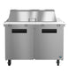 Hoshizaki SR48B-18M Mega Top prep table refrigerator, front view