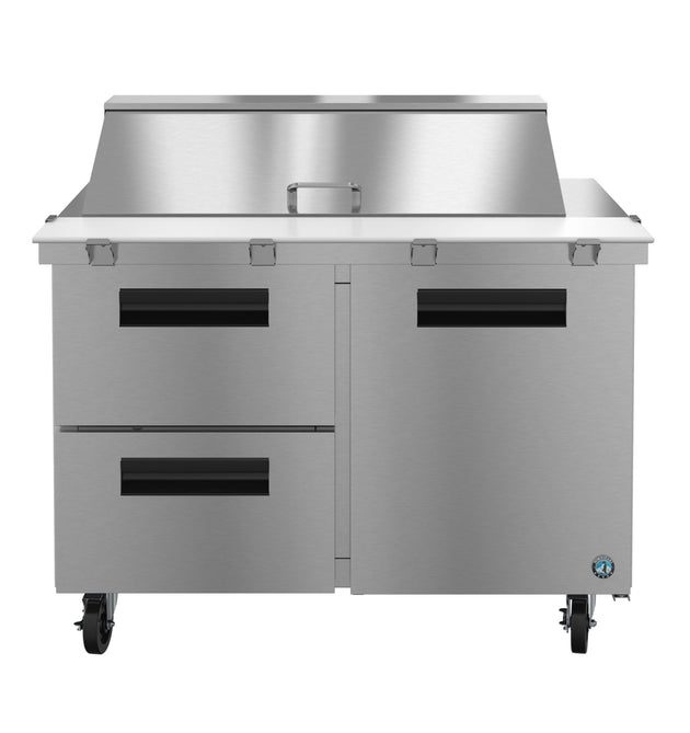 Hoshizaki SR48B-18MD2 Mega Top prep table refrigerator, front view