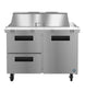Hoshizaki SR48B-18MD2 Mega Top prep table refrigerator, front view