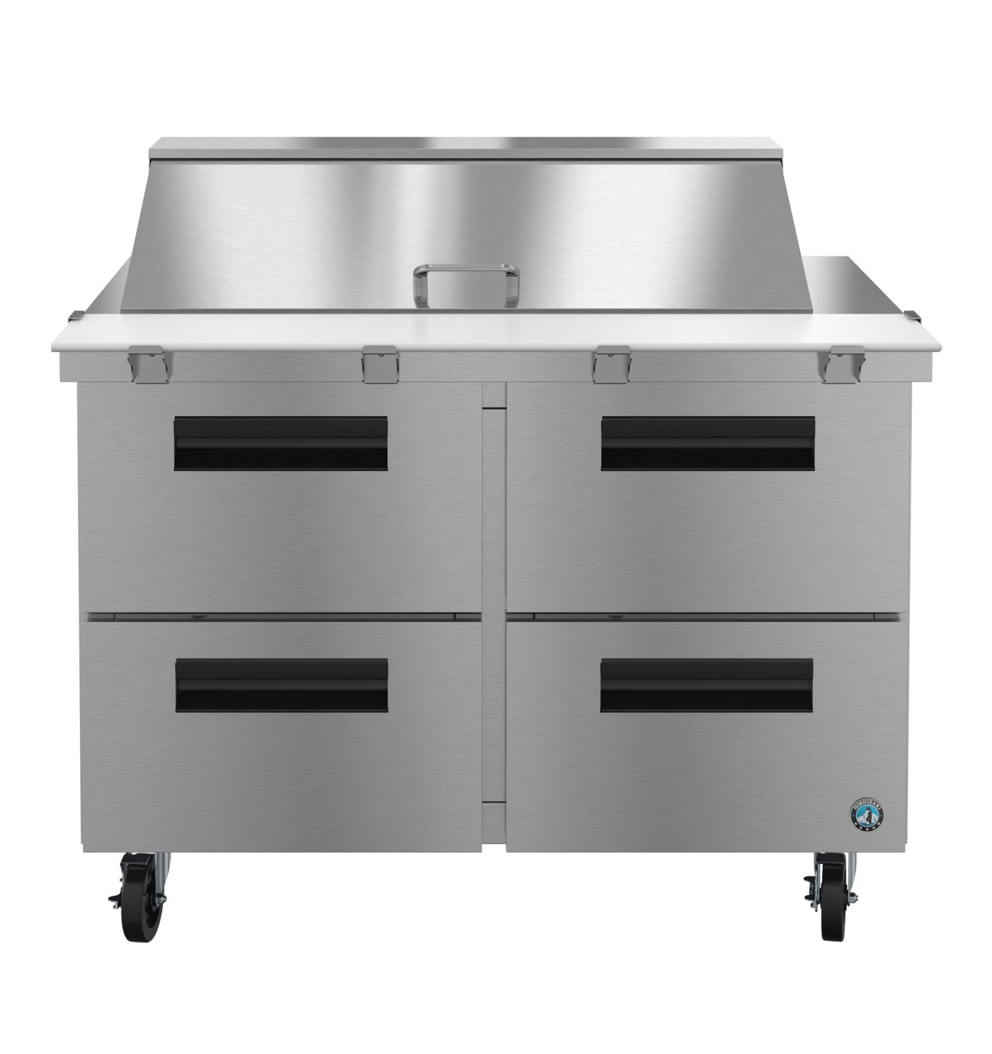 Hoshizaki SR48B-18MD4 Mega Top prep table refrigerator, front view