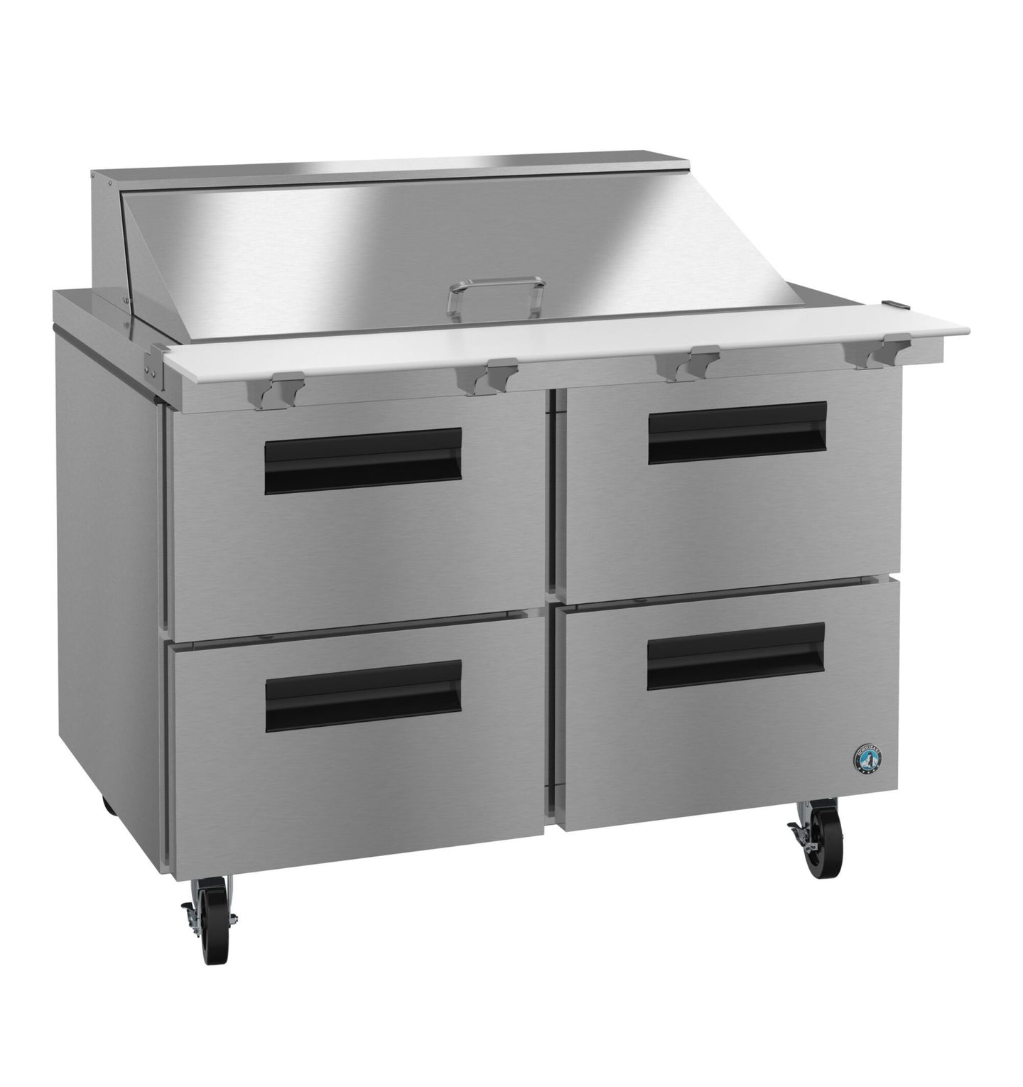 Hoshizaki SR48B-18MD4 Mega Top prep table refrigerator, right side view